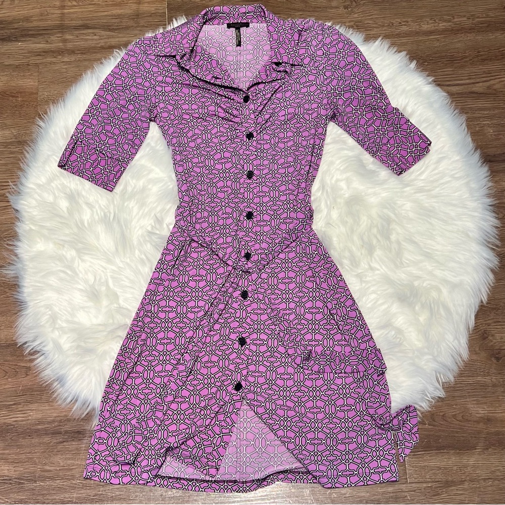 Laundry Purple printed Dress Size 6